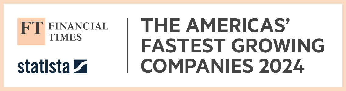 Financial Times and Statista banner honors Intellibright, top digital marketing agency.