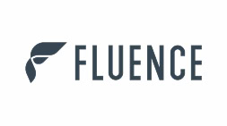 Fluence digital marketing agency logo with leaf graphic and bold FLUENCE text.