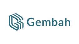 Gembah logo with geometric icon, representing a digital marketing agency brand.