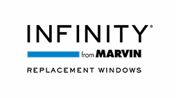 Infinity from Marvin logo with Replacement Windows text for SEO and web development.