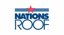 Nations Roof logo for digital marketing agency with blue text and red star.