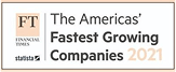 Financial Times Fastest Growing digital marketing agency 2021 logo image.