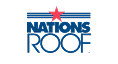 Nations Roof logo in blue with a red star, ideal for SEO services and web development brands.