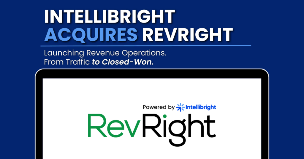 Digital marketing agency Intellibright acquires RevRight, boosting SEO and paid media services.