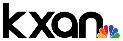 KXAN logo in black with NBC peacock, ideal for digital marketing and SEO services.