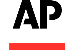 AP logo with bold black letters above a red line on gray, ideal for digital marketing agency branding.